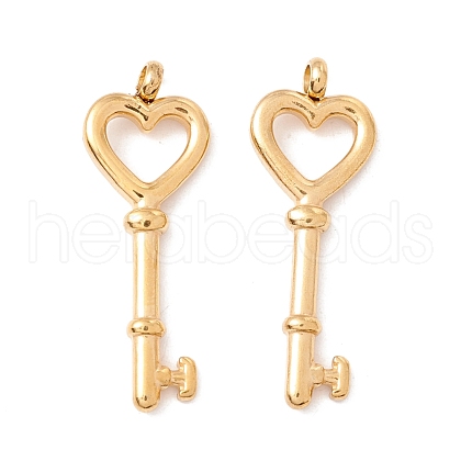304 Stainless Steel Pendants STAS-G255-38G-1