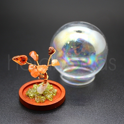 Natural Carnelian Chips Tree Decorations PW-WG66061-03-1