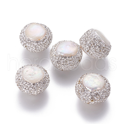Natural Cultured Freshwater Pearl Beads PEAR-F015-25-01-1