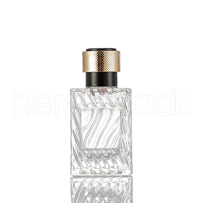Transparent Glass Perfume Spray Bottle PW-WG334A5-02-1