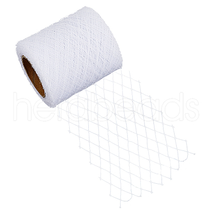 25 Yards Polyester Mesh Ribbons DIY-WH0002-90A-1
