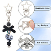 SOFPLATE 40Pcs 2 Styles Zinc Alloy Swivel Lobster Clasps FIND-SP0002-56A-6