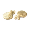 Ion Plating(IP) 304 Stainless Steel Pendants STAS-P324-08G-3