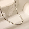 Stylish Stainless Steel Handmade Link Chain Necklaces for Unisex TO1723-2-1