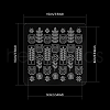 Acrylic Clay Texture Boards DIY-WH0498-0001-3