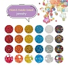 24 Style Round Glass Seed Beads SEED-YW0001-65-2