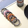 5Pcs Ring Food Grade Eco-Friendly Silicone Focal Beads JX894E-6