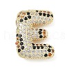 Brass Micro Pave Cubic Zirconia Pendants KK-Z108-02G-E-1