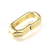 Brass Spring Gate Rings KK-V007-006G-03-2
