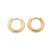 Ion Plating(IP) 304 Stainless Steel Huggie Hoop Earrings EJEW-F111B-13mm-G-2
