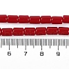 Opaque Resin Beads Strands RESI-C052-01B-4