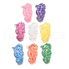 Transparent Marine Organism Resin Cabochons RESI-H035-05B-1
