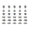 6Pcs Tibetan Style Alloy Pendant PALLOY-TA00004-21