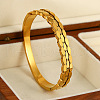 304 Stainless Steel Hinged Bangles for Women FS-WGCDA88-03-1