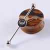 304 Stainless Steel Long Barbell Cartilage Earrings FS-WGA4435-16-1