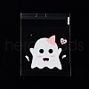 Halloween Theme Plastic Bakeware Bag ABAG-F007-03D-3