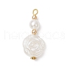 ABS Plastic Imitation Pearl Pendants PALLOY-JF03970-3