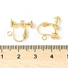 316 Surgical Stainless Steel Clip-on Earring Findings STAS-Z127-02G-3