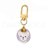 Alloy Enamel Pendant Decoraiton HJEW-JM00963-2