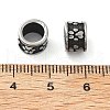 304 Stainless Steel European Beads STAS-V008-40AS-3