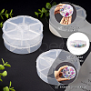 Yilisi 4Pcs Plastic Bead Containers CON-YS0001-04-5