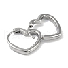 Non-Tarnish 316 Surgical Stainless Steel Hoop Earrings for Women EJEW-P274-18C-P-2