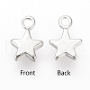 Brass Charms X-KK-R037-242P-1