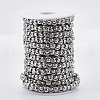 Tarnish Resistant 304 Stainless Steel Ball Chains STAS-R100-36-2