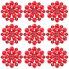 AHADERMAKER 20pcs Alloy Rhinestone Cabochons ALRI-GA0001-08B-1