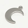 304 Stainless Steel Charms STAS-M037-09-2