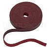 Flat Imitation Leather Cord OCOR-WH0086-69A-02-1