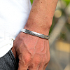 Stylish Stainless Steel Hinged Bangles JP2746-1-1