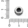 304 Stainless Steel European Beads STAS-H219-04AS-3