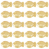 HOBBIESAY Brass Beads KK-HY0001-34-1