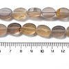 Natural Grey Agate Beads Strands G-P559-B10-01-5
