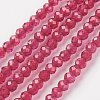 Natural Quartz Crystal Bead Strand G-G680-19-1