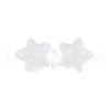 Opaque Acrylic with Glitter Powder Beads SACR-G024-15-1