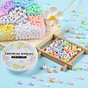 DIY Round Letter Beads Bracelet Making Kit DIY-YW0004-96-6