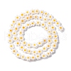 Handmade Millefiori Glass Bead Strands X-LAMP-J035-6mm-44-2
