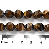 Natural Tiger Eye Beads Strands G-F523-45-10mm-5