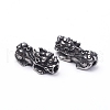 304 Stainless Steel Beads STAS-G220-02AS-1