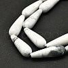 Natural Howlite Beads Strands G-E576-35-4