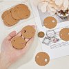 Alloy Card Ring HJEW-NB00179-2