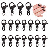 Unicraftale 30Pcs 3 Styles 304 Stainless Steel Lobster Claw Clasps STAS-UN0050-14-1