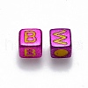 Plating Acrylic Beads MACR-SZ0001-05A-2