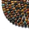 Natural Ocean Jasper Beads Strands G-P573-A24-01-3