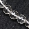 Natural Quartz Crystal Beads G-N0007-8mm-17-1