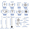  DIY Bracelet Making Finding Kit DIY-TA0004-82-3