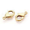 Brass Lobster Claw Clasps KK-YW0004-01D-G-2