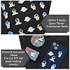 Olycraft 100Pcs 5 Styles Space Theme Translucent Resin Cabochons CRES-OC0001-10-4